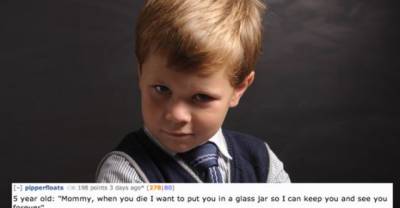 The 13 Creepiest Things A Child Has Ever Said To A Parent