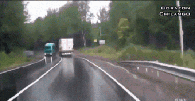 18 Of The Closest Calls Ever Captured In GIFs