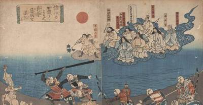 Amazing Medical Advertisments from the Past woodblock prints from 19th-century Japan