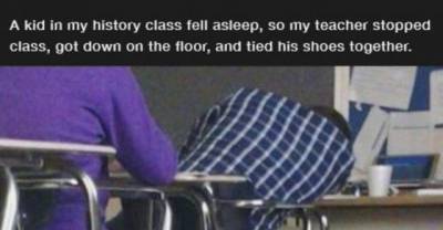 15 Heroic Teachers Doing Whatever It Takes To Make You Learn