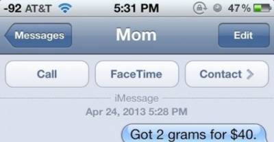 Hilarious Texts To Parents Pretending To Buy Drugs!