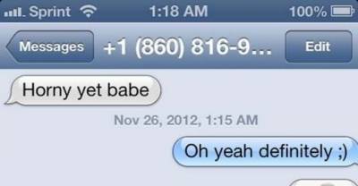 BOOM Son! Yo S*xting game is weak!