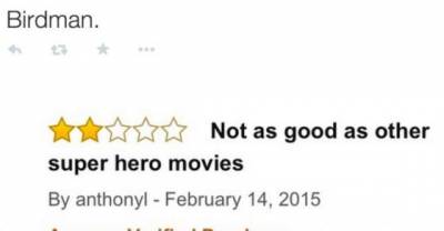 Hilarious Movie Reviews Found Only On Amazon