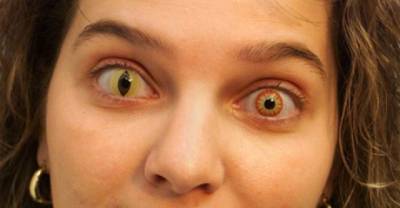 15 Totally Freaky Contact Lenses That Will Give You A WTF Look