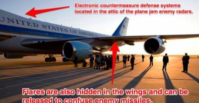Air Force One Has some of the most High Tech Features in the World. It's Unbelievable!