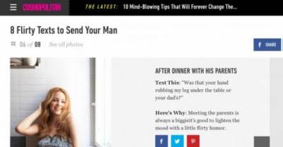 Some WTF S*x Advice You Should Never Listen Ever, For Sure!