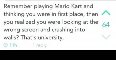 College Life Perfectly Summed Up!