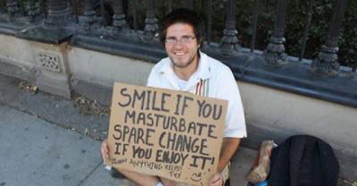 Funny and Intelligent Handmade Signs By Homeless People  - Part II