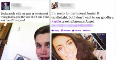 Funeral Selfies Are Incredibly Tacky Yet People Still Do It Smh!