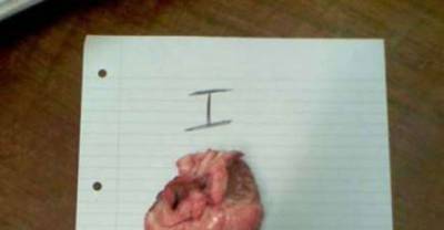13 of the creepiest ways possible to tell someone you love them. I doubt you'll being going out to dinner afterwards.