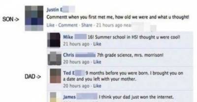 Reasons Not To Add Your Parents AS Friends on Facebook.