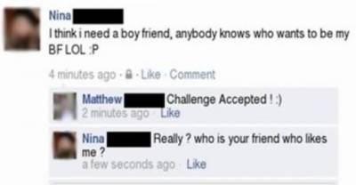 Friend-Zoned: 14 Hilarious Examples of being Friend-Zoned on Facebook