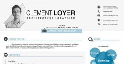 Free CV OR Resume Templates And Designs You Can Use To Get That Better Job.