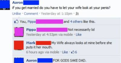If Your Parents Act Anywhere Remotely Like These Do, You Probably Should Avoid Friending Them on Facebook.