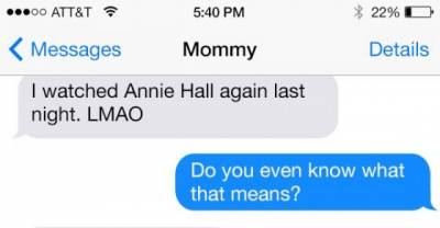 Moms Texting Their Children Trying to be too Cool