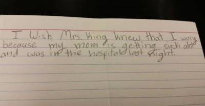 Third Graders Write Honest Messages To Their Teachers