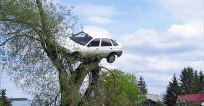 Where On Earth Did You Learn How To Drive? 20 Cars Found In the Most Bizarre Places!