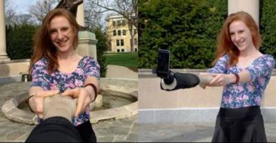 Pretend You Have A Friend With The Selfie Arm