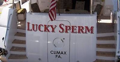 Off to the open Seas??? Check out these Unique and sometimes Dirty Boat Names!!!