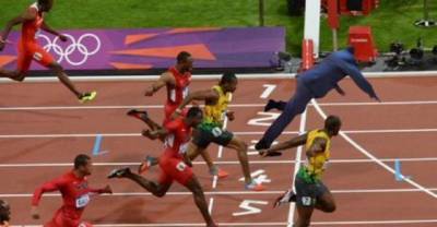 People Are Creating Hilarious Memes Of Shaq&rsquo;s Epic Fall To Win $500 On Twitter