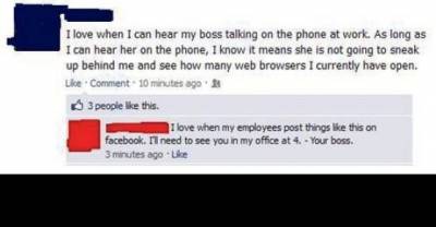 11 Times People Made The Mistake Of Being Friends With Their Boss On Facebook