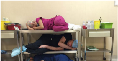 The Outburst Of Doctors Posting Pictures Of Them Sleeping At Work Over A Twitter Remark