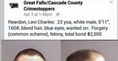 When This Man's Wanted Poster Went Up On Facebook, He Did Something Really Dumb