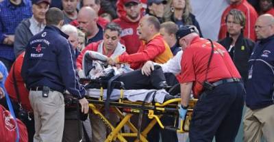 Horrific Scenes At Fenway Park As Woman Fan Is Hit In The Head By Broken Bat And Left With 'Life Threatening' Injuries