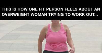 "To The Fatty Running On The Track This Afternoon"...And To All Overweight People Who Exercise