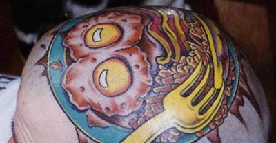10 Crazy Food Tattoos