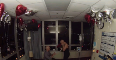 Cancer Patient Receives Epic Proposal From Her High School Sweetheart After Final Day of Chemo