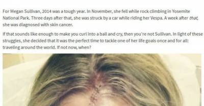 After Having A Rough Year This Woman Decided To Travel The World.