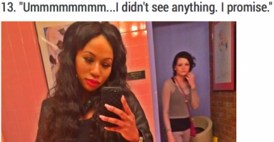 15 People Who Shamefully Regret Making An Appearance In Your Selfie
