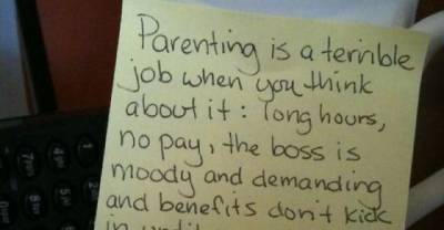 Stay At Home Dad Leaves Hilarious Post-Its For His Wife All Around Home