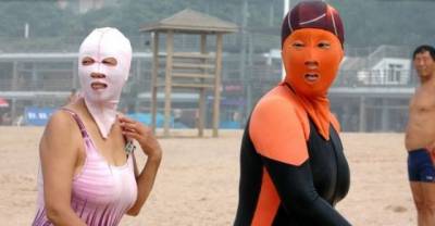 This New Beach Trend In China Is Scarier Than The Sharks And Jellyfish
