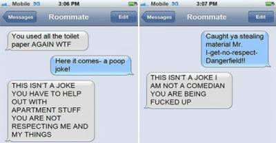 7 Funniest Texts You Can Get From Your Roommate