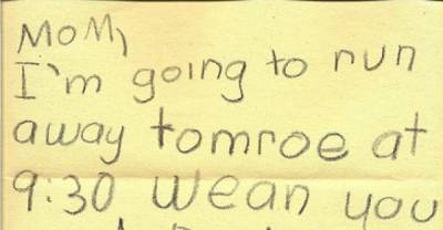 9 Hilariously Distressing Letters From Kids