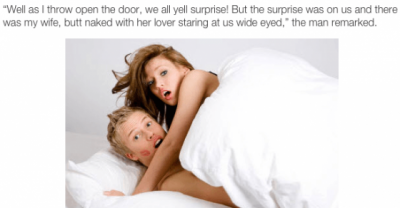 Guy Throws Surprise Party To Catch His Cheating Wife