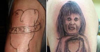 What Really Bad Decisions Look Like In The Form Of Tattos...