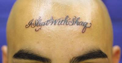 15 Of The Dumbest Forehead Tattoos Ever!