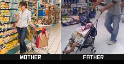 23 Hilarious Differences Between Mom And Dad&rsquo;s Parenting Styles.