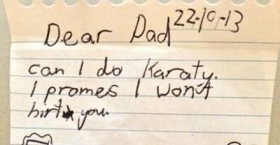 The 28 Funniest Notes Written By Kids In 2015