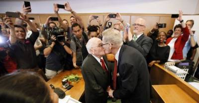 The First Gay Couple To Get Married In Dallas Had Been Waiting 50 Years