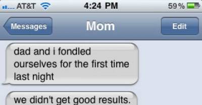 20 Awkward Family Texts !! #11 Is From Wicked Parents