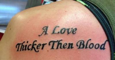 14 Ridiculous Tattoos That We All Gonna Laugh About
