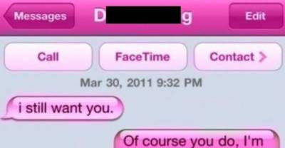 The Best 16 Text Responses Ever To An Ex !