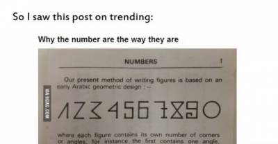 Why the numbers REALLY are the way they are