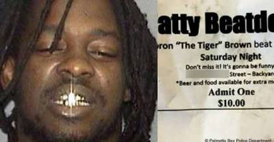 Man Arrested For Selling Tickets To Watch Him Beat Up Fat People