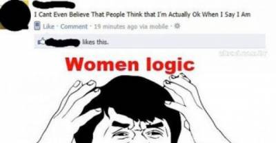 20 Pictures That Perfectly Sum Up Some Women's Logic