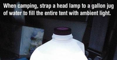 40 Camping Hacks That Are Borderline Genius